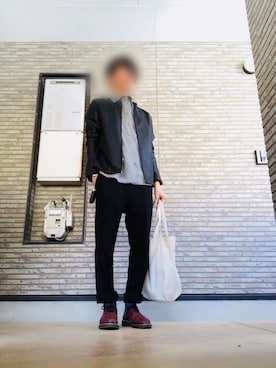 「Daniel Wellington（ダニエルウェリントン）の【Daniel Wellington】レザーバンド３６ＭＭ（アナログ腕時計）」を使った、kentaroさん（メンズ・175cm）の春コーディネート