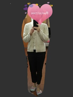 うえたえり@さん(レディース・160cm)の冬コーディネート