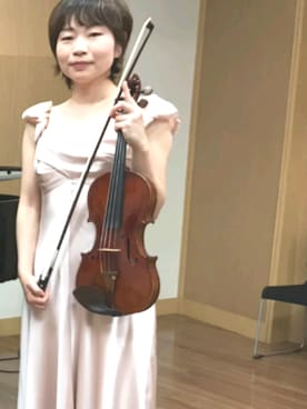 「アイテム（ドレス、ピンク系）」を使った、うえたえり@さん（レディース・160cm）の夏コーディネート