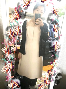 「TOCCA BEAUTY（トッカビューティー）のアイテム」を使った、うえたえり@さん（レディース・160cm）の秋コーディネート