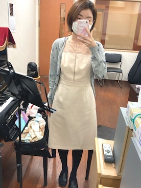 「TOCCA BEAUTY（トッカビューティー）のアイテム」を使った、うえたえり@さん（レディース・160cm）の冬コーディネート