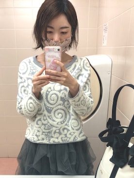 うえたえり@さん（レディース・160cm）の冬コーディネート