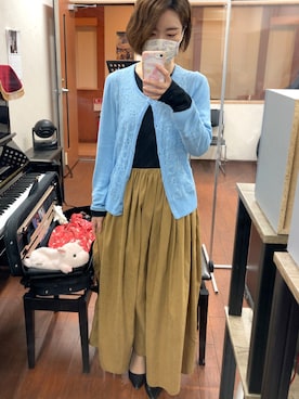 うえたえり@さん（レディース・160cm）の春コーディネート