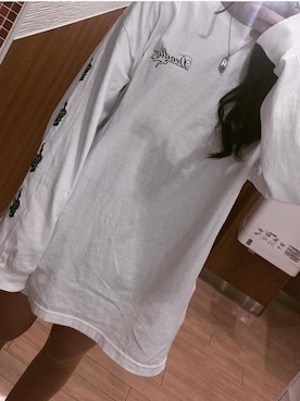 「DEADLINE（デッドライン）のアイテム」を使った、ゆめぽんさん（レディース・159cm）の夏コーディネート