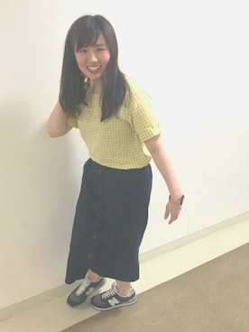 さとう まほさん（レディース・154cm）の夏コーディネート