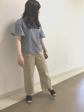 さとう まほさん（レディース・154cm）の夏コーディネート