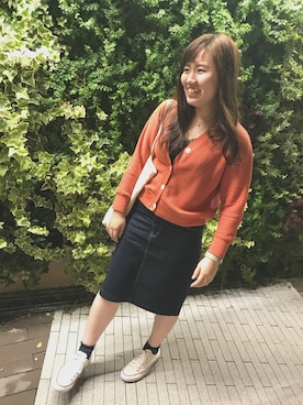 さとう まほさん（レディース・154cm）の秋コーディネート