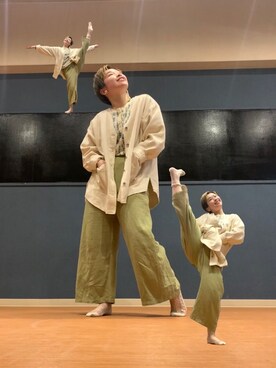 お芋ちゃん🐔🍠さん（レディース・160cm）の春コーディネート