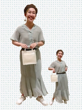 お芋ちゃん🐔🍠さん（レディース・160cm）の春コーディネート