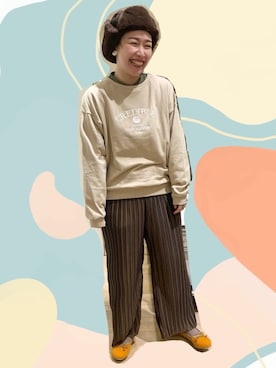 お芋ちゃん🐔🍠さん（レディース・160cm）の秋コーディネート