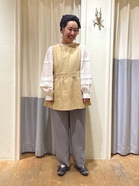 お芋ちゃん🐔🍠さん（レディース・160cm）の春コーディネート