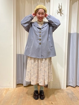 お芋ちゃん🐔🍠さん（レディース・160cm）の春コーディネート