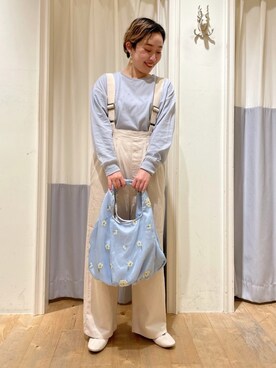 お芋ちゃん🐔🍠さん（レディース・160cm）の春コーディネート