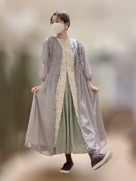 お芋ちゃん🐔🍠さん（レディース・160cm）の春コーディネート