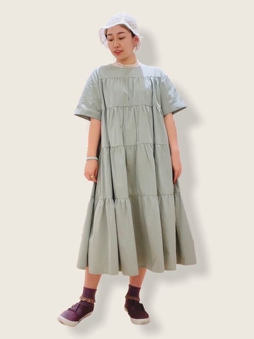 お芋ちゃん Sm2 Ehka Sopo Hep Five Ehka Sopoのワンピースを使ったコーディネート Wear