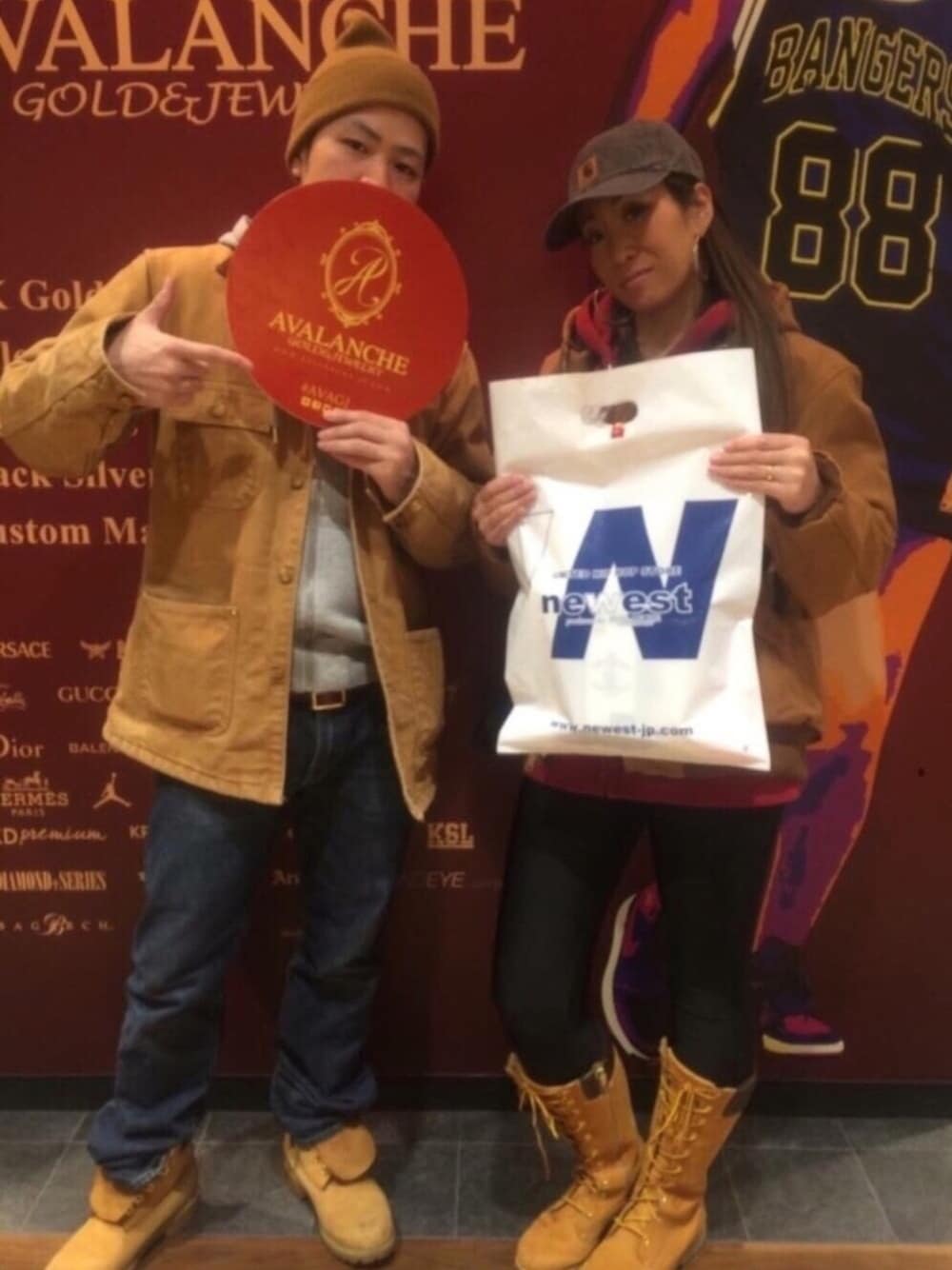 「マタニティ、マタニティコーデ、妊婦、妊婦コーデ、Timberland、avalanche、carhartt、HIPHOP、street」｜「Carharttのアイテム（キャップ、グレー系）」を使った、YUKA EASTさん（レディース・166cm）の春コーディネートの1枚目の写真