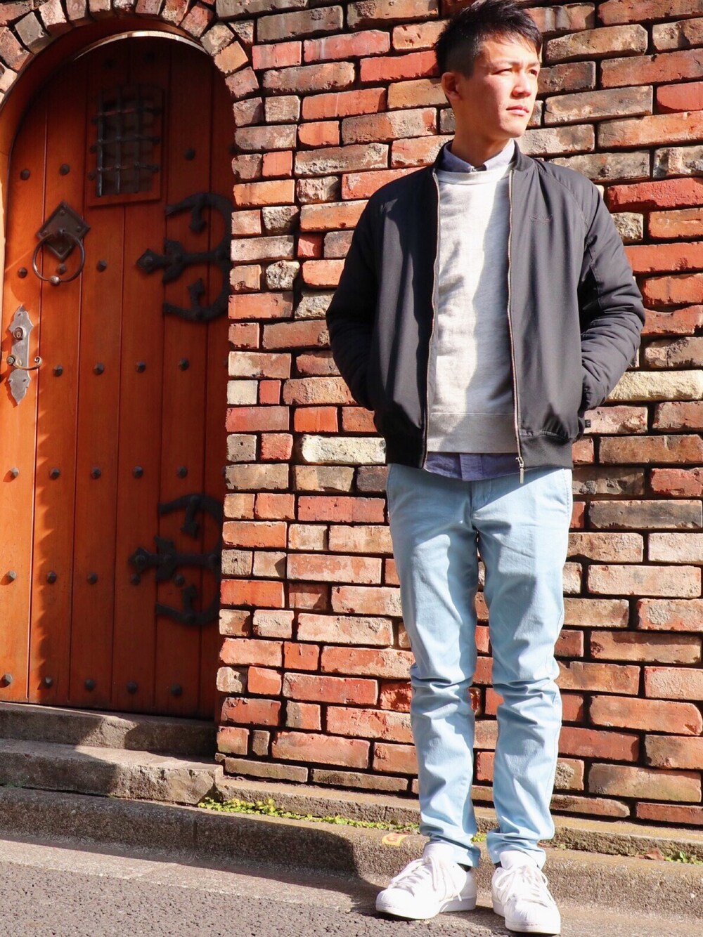 Furusho Adidas Originalsのブルゾンを使ったコーディネート Sciaky