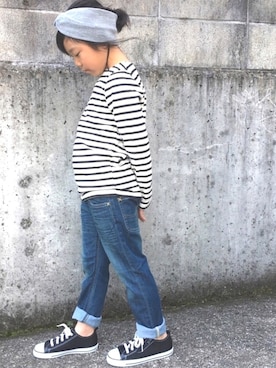 「ボーター」｜dropさん（キッズ・110cm）の秋コーディネート