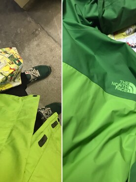 ナイロンジャケットを使った 黄緑 のレディース人気ファッションコーディネート Wear
