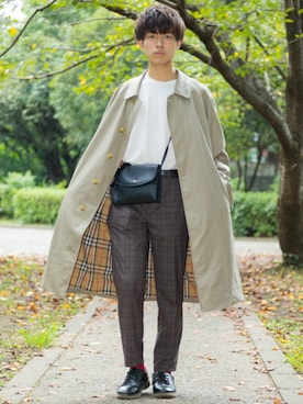 ひろやさん（メンズ・175cm）の秋コーディネート