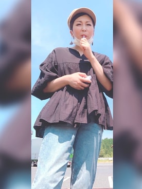 meG.kさん（レディース・160cm）の夏コーディネート