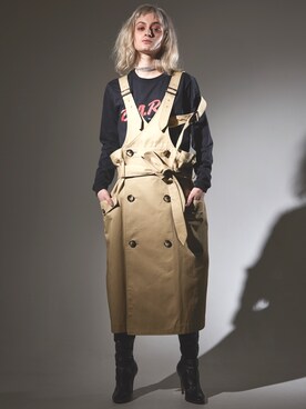 「Metaphor…」｜「アイテム（ワンピース/ドレス）」を使った、Metaphor…さん（レディース・165cm）の春コーディネート