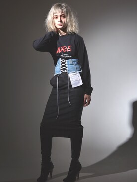 「Metaphor…」｜「アイテム（その他）」を使った、Metaphor…さん（レディース・165cm）の春コーディネート