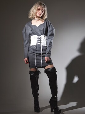 「Metaphor…」｜「アイテム（その他）」を使った、Metaphor…さん（レディース・165cm）の春コーディネート