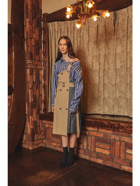 「19ss」｜「アイテム（ワンピース/ドレス）」を使った、Metaphor…さん（レディース・174cm）の秋コーディネート