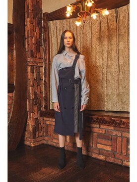 「19ss」｜「アイテム（ワンピース/ドレス）」を使った、Metaphor…さん（レディース・174cm）の秋コーディネート