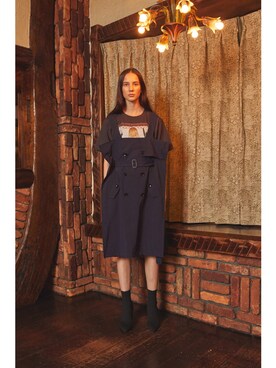 「19ss」｜「アイテム（ワンピース/ドレス）」を使った、Metaphor…さん（レディース・174cm）の秋コーディネート