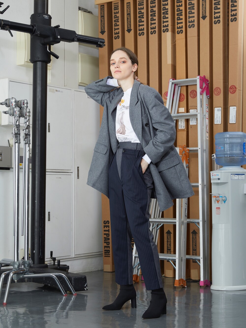 「WOMEN、mode、Metaphor…、大人カジュアル」｜「Metaphor…のアイテム（その他、その他）」を使った、Metaphor…さん（レディース・173cm）の春コーディネートの1枚目の写真