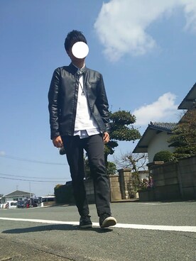 「HALHAM（ハルハム）のアイテム（ジャケット/アウター）」を使った、KaiTo//さん（メンズ・174cm）の春コーディネート