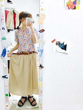 こにーさん(レディース・153cm)の夏コーディネート