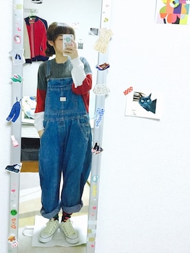 「mercibeaucoup,（メルシーボークー）のアイテム（ニット/セーター）」を使った、こにーさん（レディース・153cm）の秋コーディネート