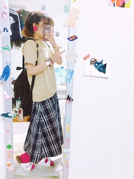 「Betula（ベチュラ）のアイテム」を使った、こにーさん（レディース・153cm）の夏コーディネート