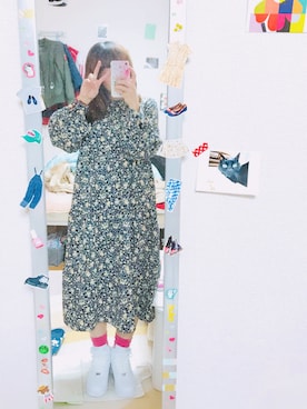 こにーさん（レディース・153cm）の冬コーディネート