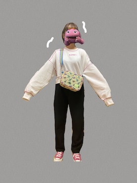 「fafa（フェフェ）のアイテム」を使った、pikapikapikapikariさん（レディース・155cm）の冬コーディネート