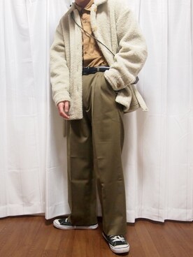 「CMMN SWDN（コモンスウェーデン）のアイテム」を使った、yuuichroさん（メンズ・168cm）の冬コーディネート