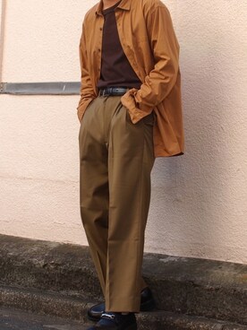 「CMMN SWDN（コモンスウェーデン）のアイテム」を使った、yuuichroさん（メンズ・168cm）の冬コーディネート