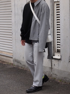 「KAIKO（カイコー）のアイテム（ジャケット/アウター）」を使った、yuuichroさん（メンズ・168cm）の冬コーディネート
