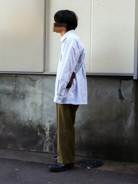 「CMMN SWDN（コモンスウェーデン）のアイテム」を使った、yuuichroさん（メンズ・168cm）の春コーディネート