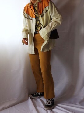 「CMMN SWDN（コモンスウェーデン）のアイテム」を使った、yuuichroさん（メンズ・168cm）の春コーディネート