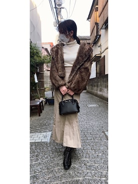 ぴのうえさん（レディース・161cm）の冬コーディネート