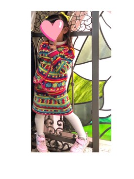 hahoさん（キッズ・110cm）の冬コーディネート