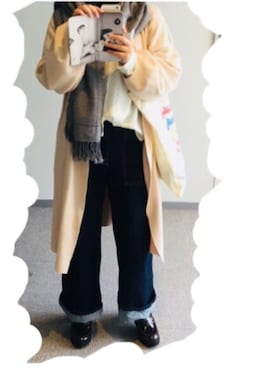 「Twenty Three（トゥウェンティー　スリー）のアイテム」を使った、momoKoさん（レディース・150cm）の秋コーディネート