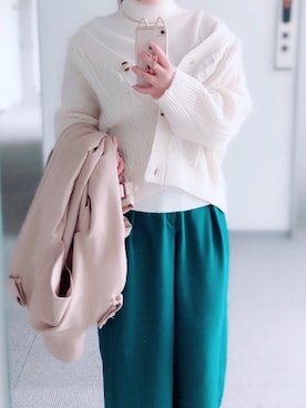 momoKoさん（レディース・150cm）の冬コーディネート