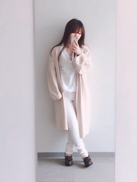 「平成最後のWEARISTAセンバツ」｜「アイテム（ローファー）」を使った、momoKoさん（レディース・150cm）の春コーディネート