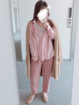 「ACHIEVERS（アチーバー）のアイテム」を使った、momoKoさん（レディース・150cm）の春コーディネート