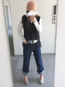 momoKoさん（レディース・150cm）の春コーディネート